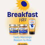 Honeyland Breakfast Hits Bundle • Sunflower + Peanut & Sea Salt + Acacia
