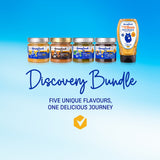 DISCOVERY BUNDLE: Four Creamed Honeys + Squeeze Acacia