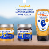 FAMILY SET: Sunflower, Hazelnut & Cocoa, Acacia